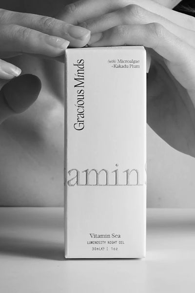 Buy Gracious Minds Vitamin Sea Luminosity Night Oil. Clean Beauty Australia.