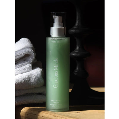 Buy Gracious Minds Young Grass Purifying Gel Cleanser at One Fine Secret Clean Beauty.