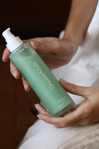 Buy Gracious Minds Young Grass Purifying Gel Cleanser at One Fine Secret Clean Beauty.