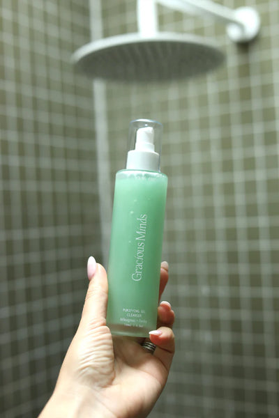 Buy Gracious Minds Young Grass Purifying Gel Cleanser at One Fine Secret Clean Beauty.