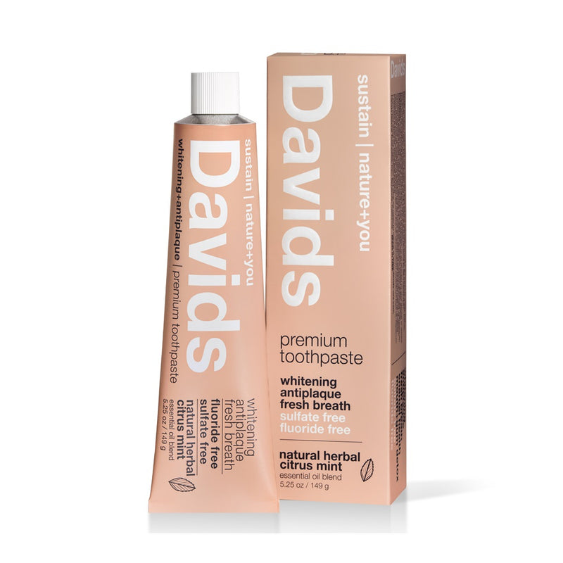 Buy Davids Natural Toothpaste Herbal Citrus Peppermint at One Fine Secret. Official Australian Stockist in Melbourne.