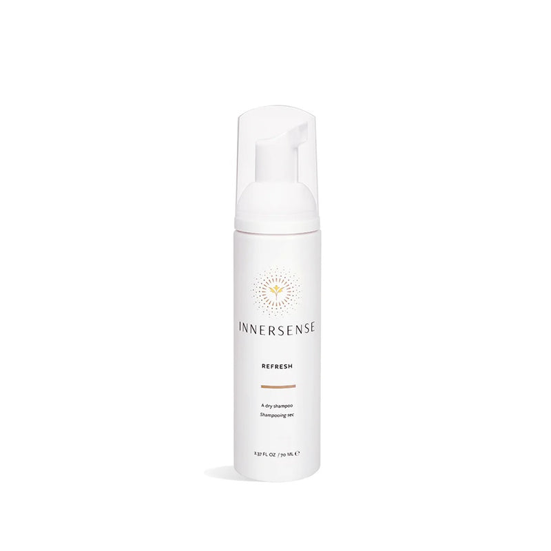 The best organic foaming dry shampoo. Buy Innersense Refresh Dry Shampoo 70ml at One Fine Secret. Natural & Organic Hair Care store in Melbourne, Australia.