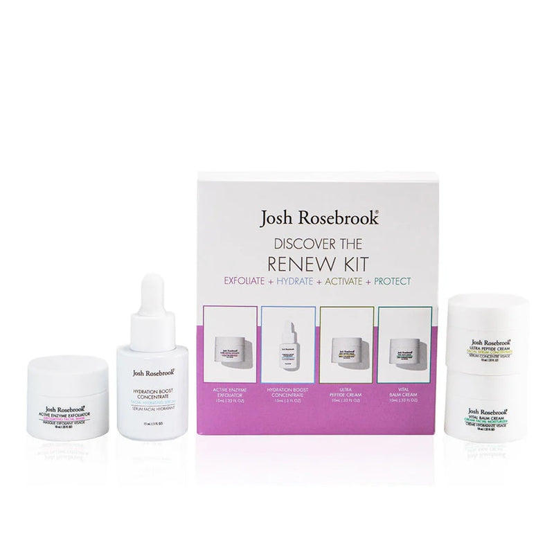 Buy Josh Rosebrook Renew Kit at One Fine Secret. Australian Official Stockist. Natural & Organic Skincare Clean Beauty Store in Melbourne.