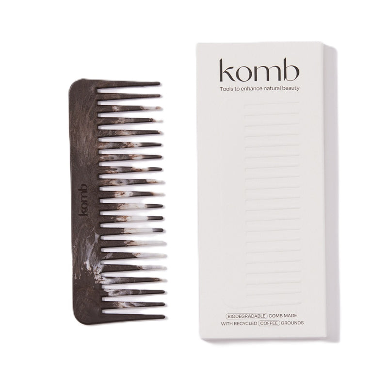 Buy Komb No 1. Wide Tooth Comb (Coffee) at One Fine Secret. Natural & Organic Hair Care Clean Beauty Store in Melbourne, Australia.