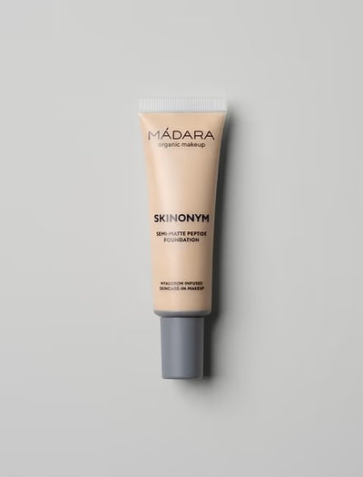 Buy Madara Skinonym Semi-Matte Peptide Foundation in Linen colour at One Fine Secret. Official Australian Stockist in Melbourne.