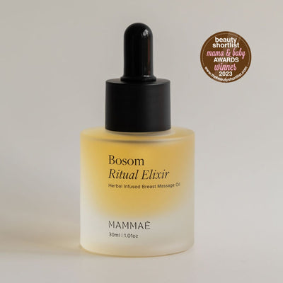 Buy Mammae Bosom Ritual Elixir 30ml at One Fine Secret. Award Winning Breast Massage Oil. Official Stockist. Clean Beauty Store in Melbourne, Australia.