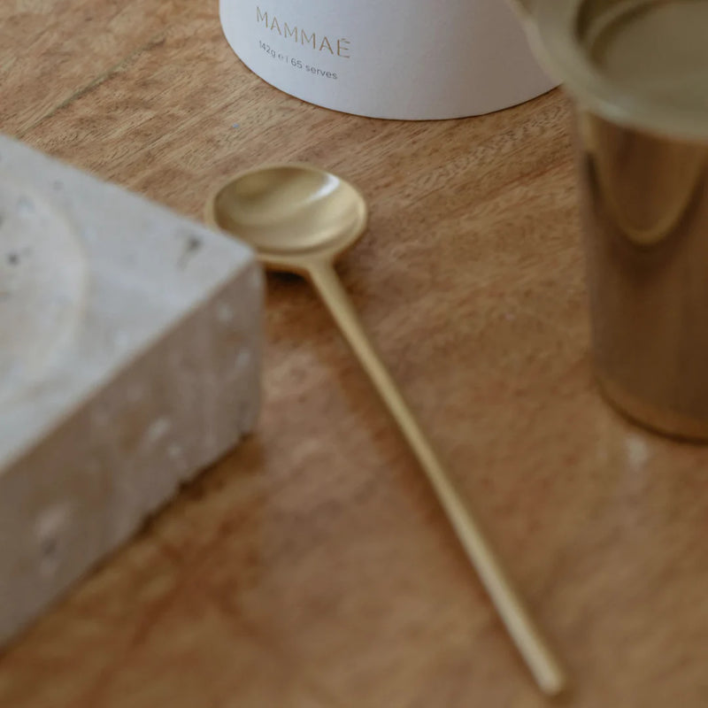 Buy Mammae Ritualware Brass Teaspoon at One Fine Secret. Official Stockist. Natural & Organic Clean Beauty Store in Melbourne, Australia.