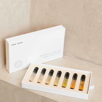 Buy One Seed Organic Perfume Discovery Set - Best Sellers at One Fine Secret. One Seed Perfume Official Stockist in Melbourne, Australia.