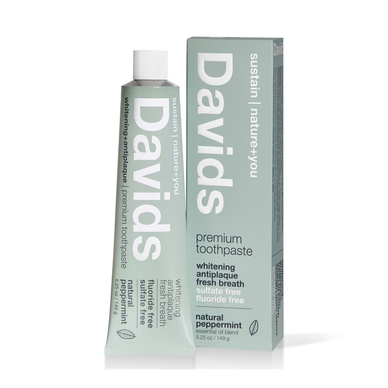 Buy Davids Natural Toothpaste in Peppermint flavour at One Fine Secret. Official Australian Stockist in Melbourne.