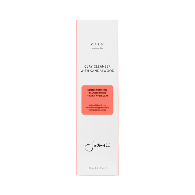 Buy Sodashi Clay Cleanser with Sandalwood 120ml at One Fine Secret Clean Beauty.