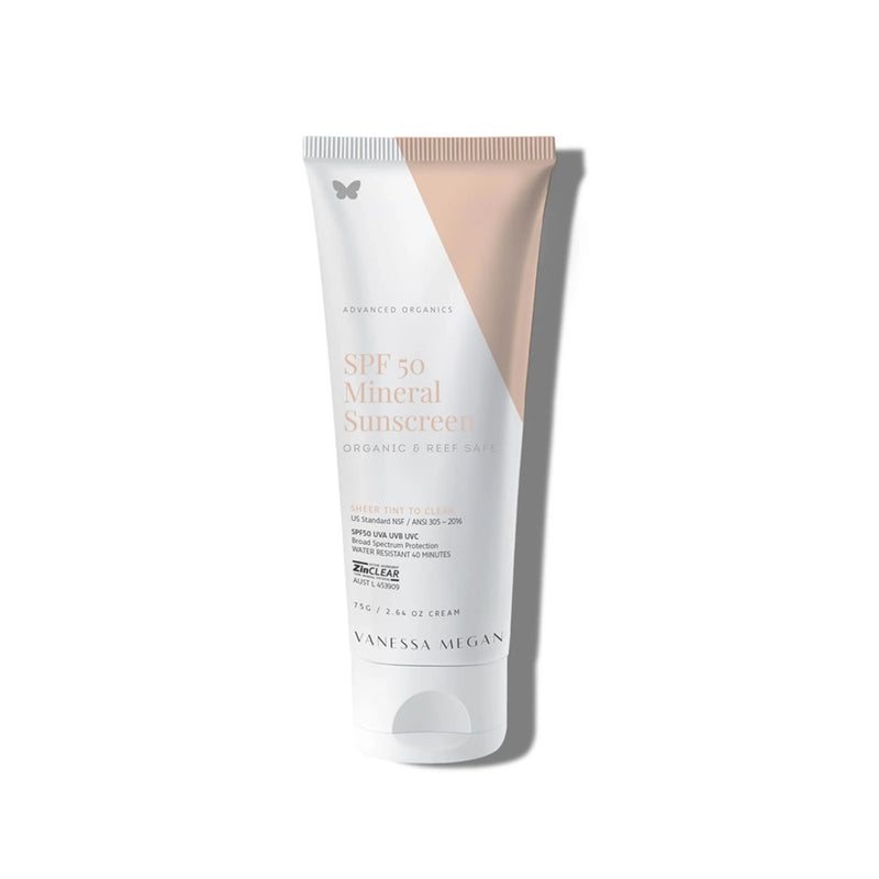 Vanessa Megan SPF 50 Mineral Sunscreen 75g