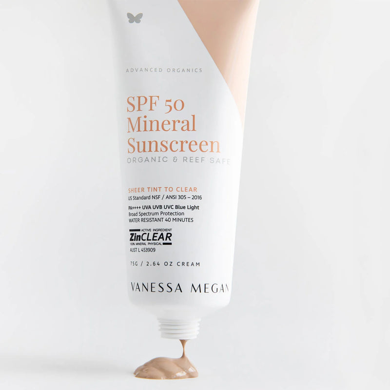 Vanessa Megan SPF 50 Mineral Sunscreen 75g