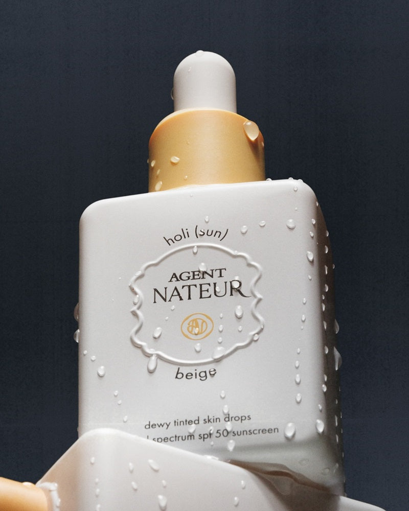 Buy Agent Nateur holi (sun) dewy tinted skin drops SPF50 in BEIGE for light complexions at One Fine Secret. Official Stockist in Melbourne, Australia.