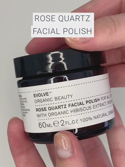 Buy Evolve Organic Beauty Rose Quartz Facial Polish 60ml at One Fine Secret. Official Australian Stockist.